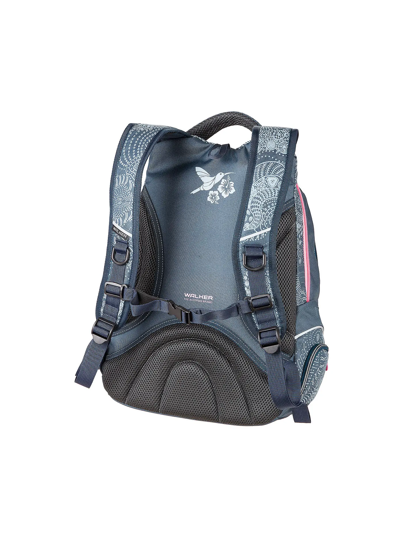 WALKER | Schulrucksack Fame Glow in the Dark Blau | 